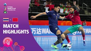 Thailand v Morocco | FIFA Futsal World Cup 2021 | Match Highlights