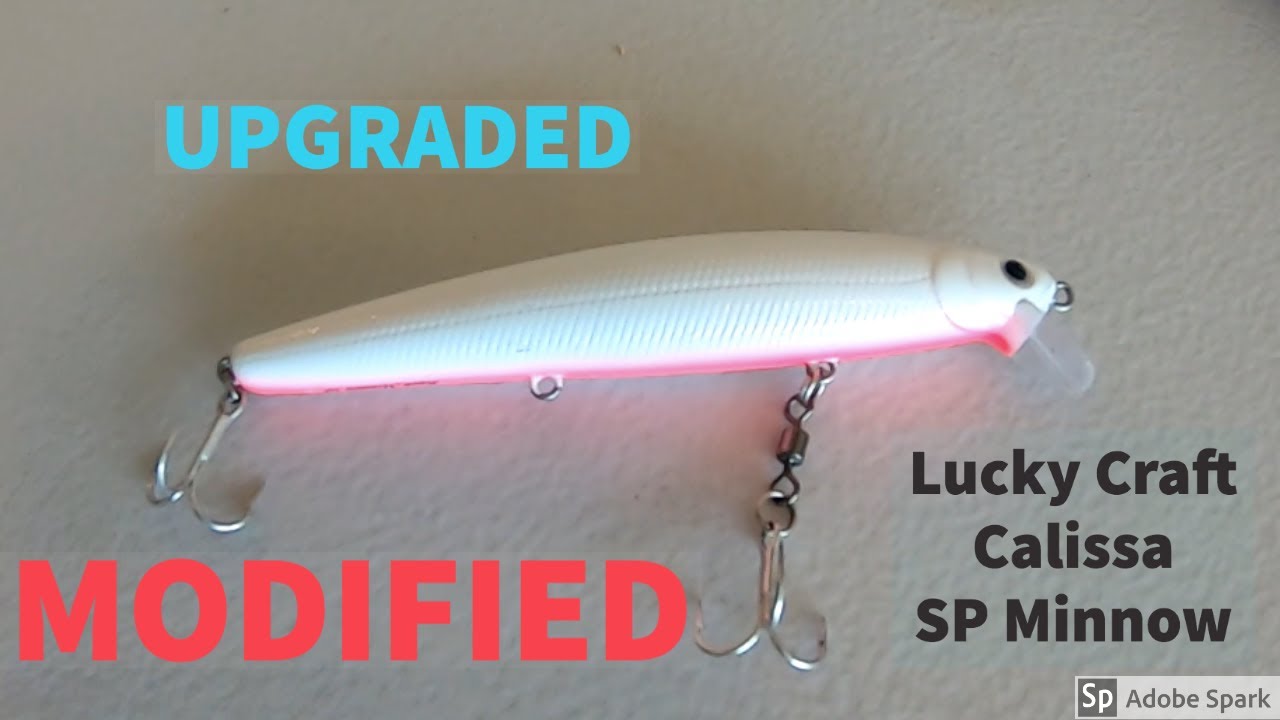LUCKY CRAFT 110 and CALISSA Flash Minnow / Modification UPGRADE 