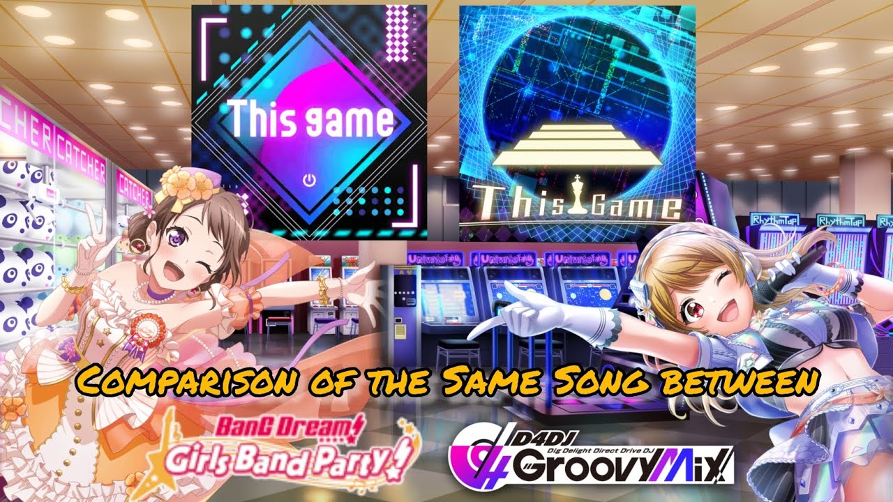 The Same Song Comparison Between Bandori and D4DJ!!