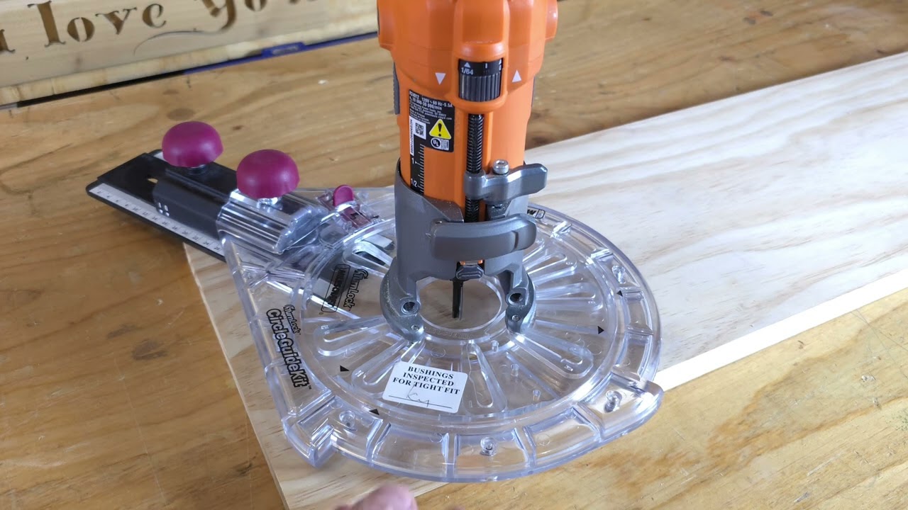 Ух ты! Я использовала свой набор направляющих Milescraft Circle, получилось просто потрясающе.