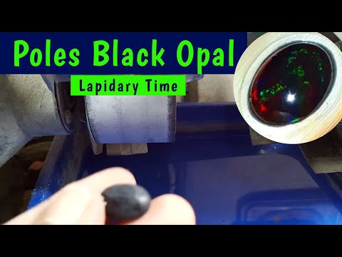 black opal stone polish