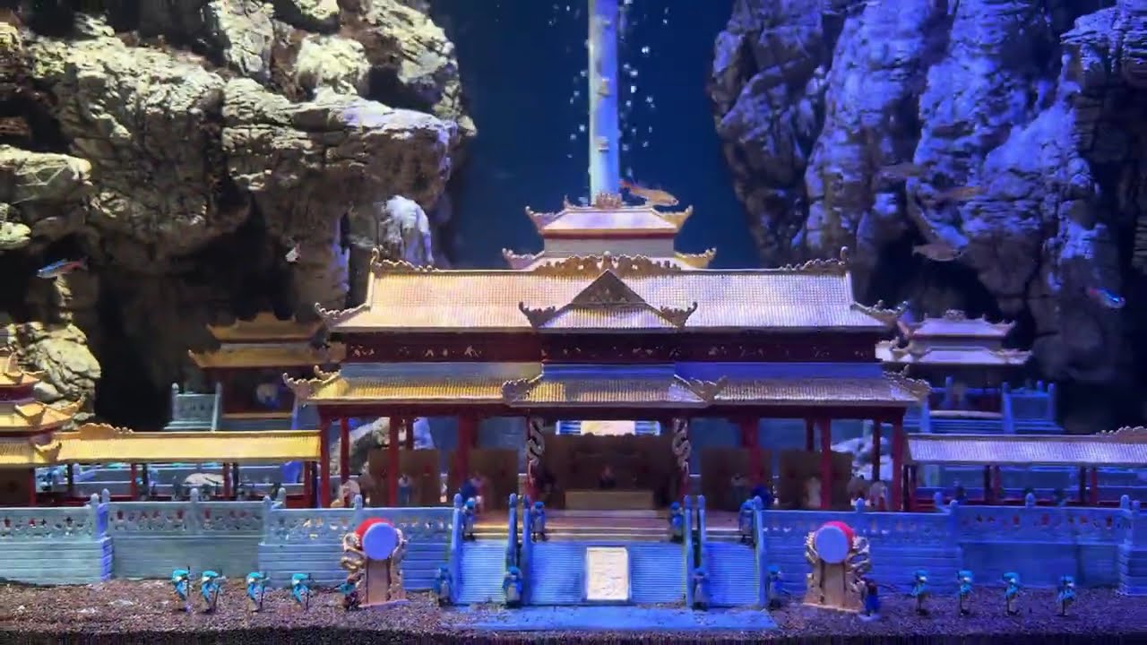 Let your fish also live in the Chinese palace!