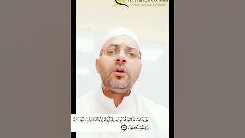 سورة الأنعام الصفحة 131 بصوت المقرئ الجامع محمود زعتري