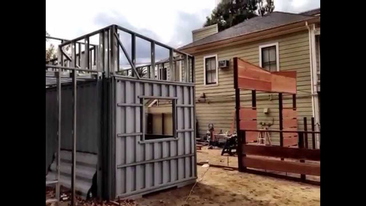 Der Biergarten Cargo Container Beer Garden In Sacramento Ca Youtube
