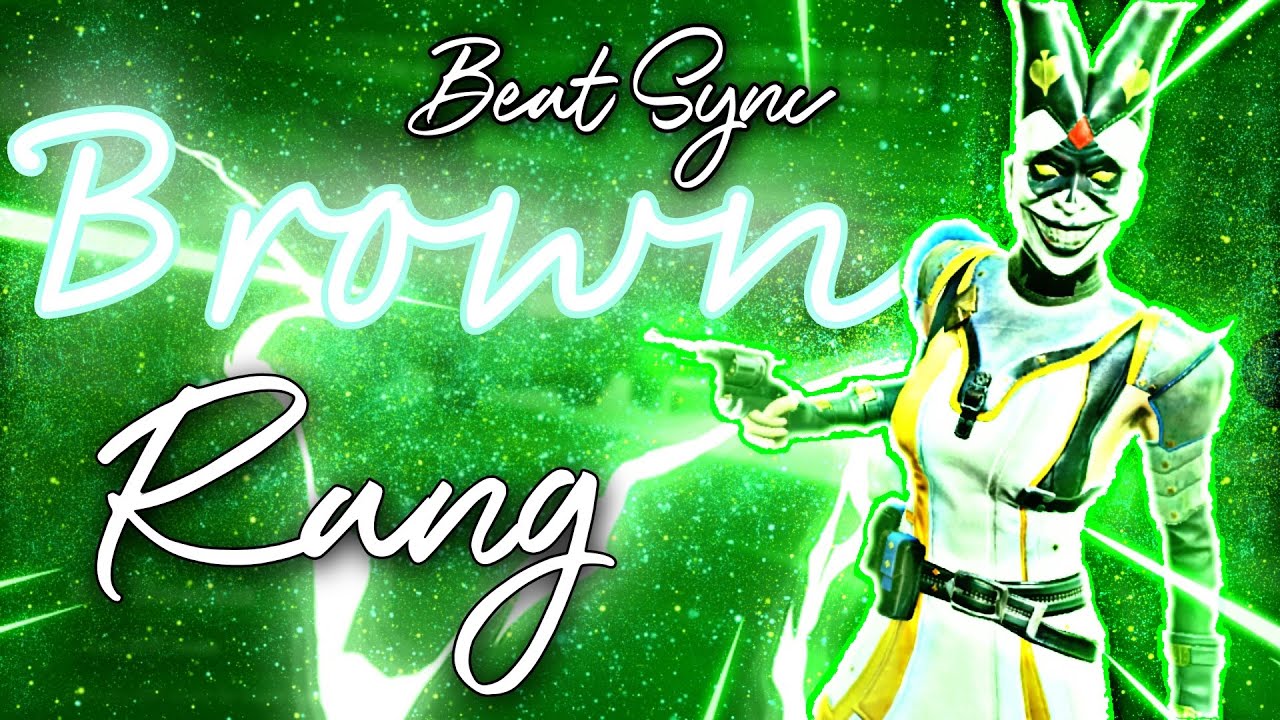 Brown Rang-yo yo Honey Singh||PUBG Best Edited Montage||Most Satisfying Beat Sync