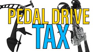 The Pedal Drive Tax Kayak Fishing