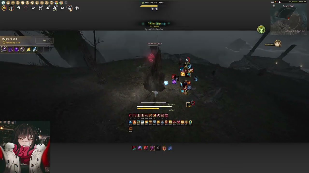 BDO | Awakening Kunoichi - Star's End - 16.3k lvl2 no agris (after trash buff)