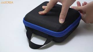 co2CREA Hard Case for Zoom PodTrak P4next Podcast Recorder, Portable Travel Storage Bag with...
