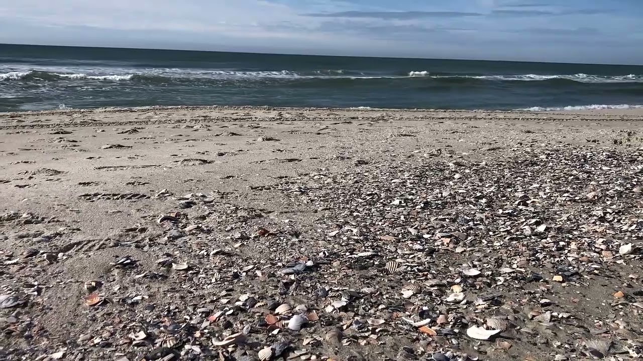 Sand & Sea & Sky Ambience [1 Hour] [NO MUSIC] gentle background ocean noise