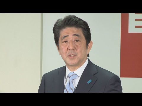 「集団的自衛権に支持」 衆院選受け、安倍首相が会見
