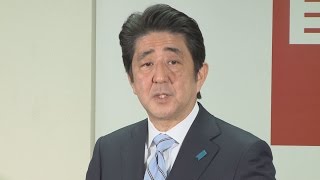 「集団的自衛権に支持」 衆院選受け、安倍首相が会見