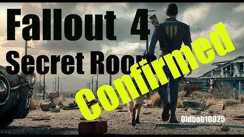 Fallout 4 Secret Room CONFIRMED (Every Weapon/Mod/Armor/Etc)