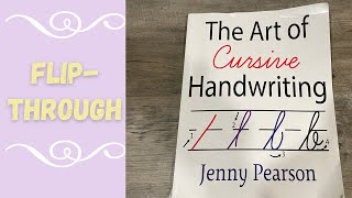 The Art of Cursive Handwriting flip-through
