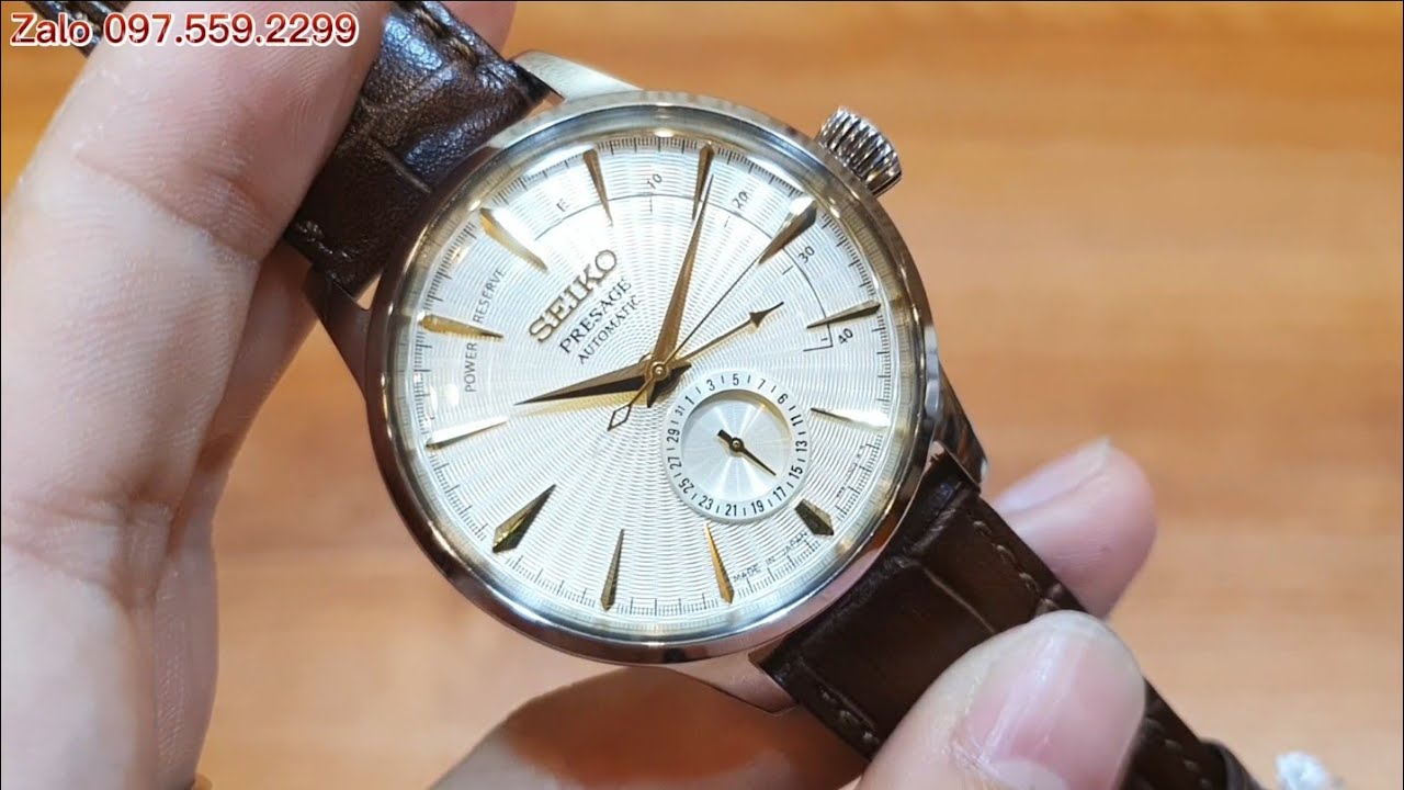 Cao Cấp] Đồng Hồ Seiko Presage Cocktail SSA387J1 Tinh Tế, Máy 4R57 29 Chân  Kính Giá  - YouTube