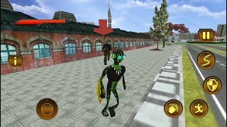 Panther Stickman Rope Hero City Crime Survival | Panther Stickman Vs Super Villains - GamePlay screenshot 1