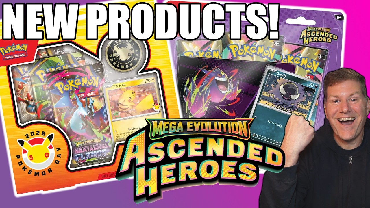 Новинки! Коллекции «Вознесённые герои» и «День покемонов 2026».