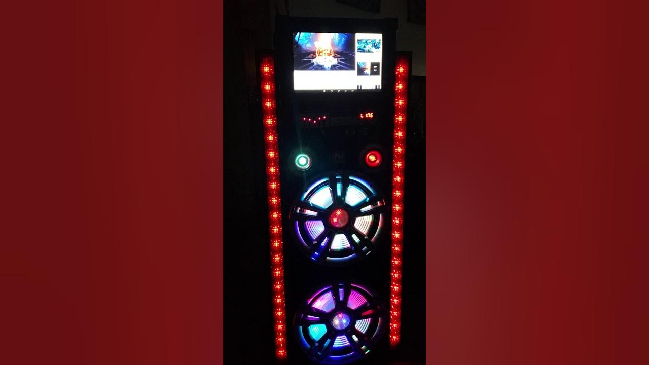 Nutek wf9120 bluetooth and wifi karaoke speaker YouTube