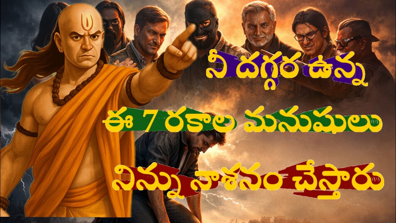 Chanakya Neeti: 7 Types of People Who Will Betray You | Chandragupta Chanakya Conversation Telugu |