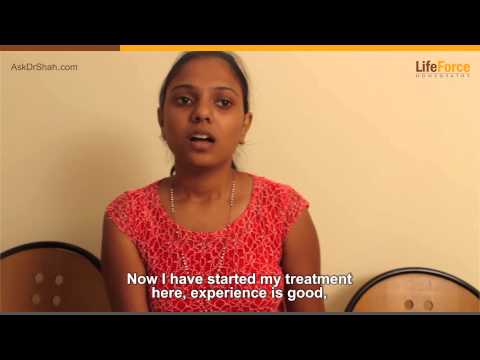 Vitiligo patient at