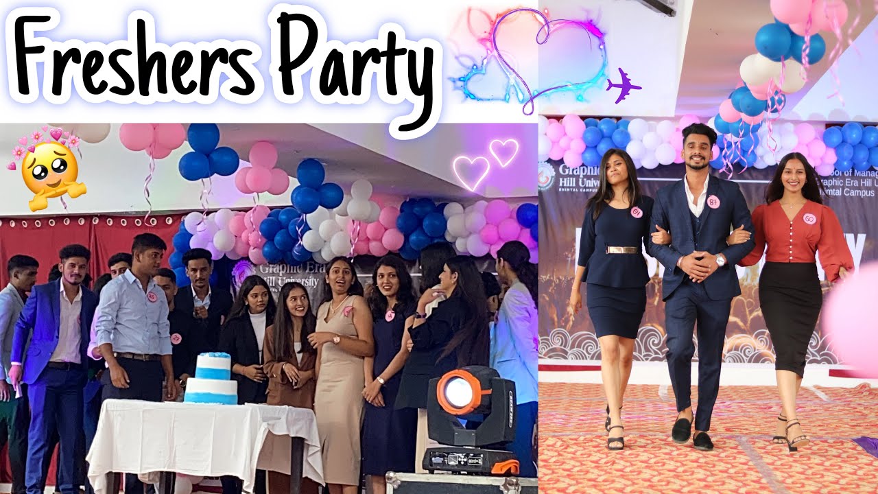 Finally Hamari bhi Freshers Hogyii 🥳❤️| Management Students 💗| Graphic Era  | Vlog | Neha Gaira |