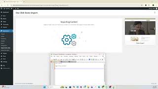 divi child theme import