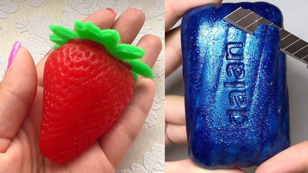 Soap Carving ASMR ! Relaxing Sounds ! (No talking)  Satisfying ASMR Video 