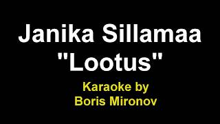 Video thumbnail of ""Lootus" Janika Sillamaa, karaoke"