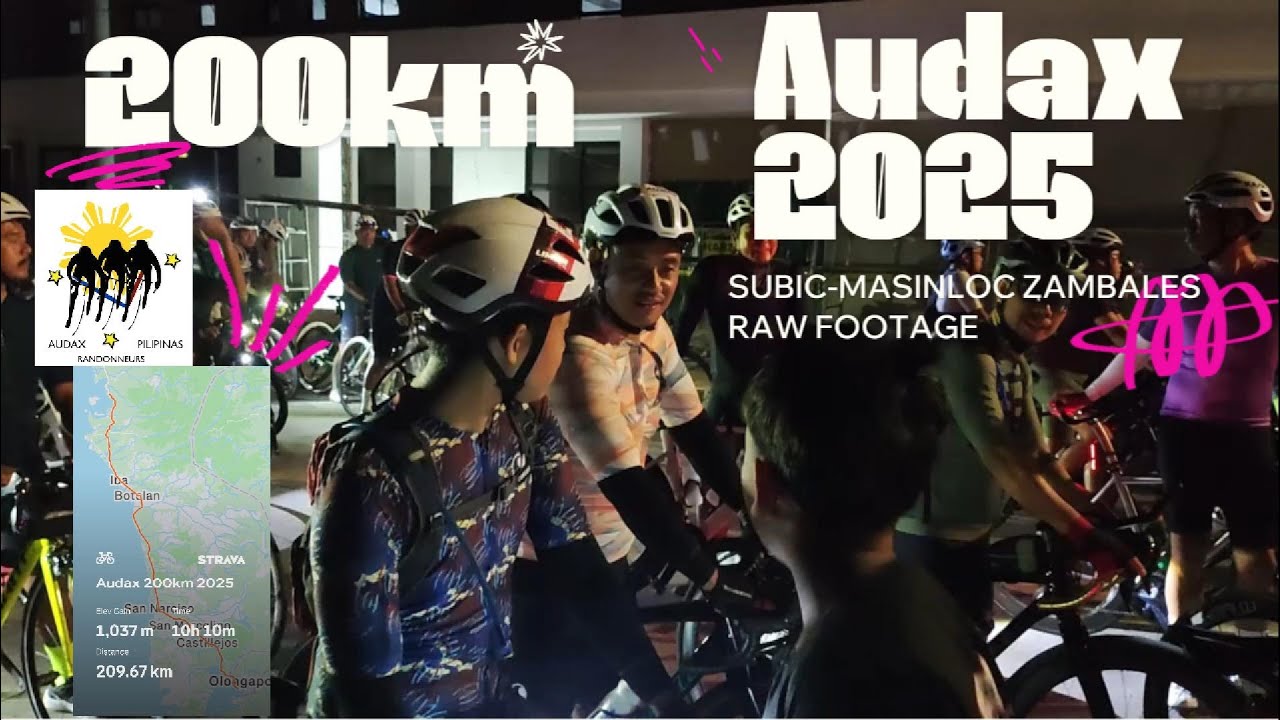 200 km Audax 2025 | Subic to Masinloc