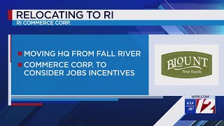 Blount Fine Foods to relocate to RI