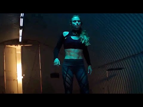 Mixed Fight Female Vs Male Female Agent Fights Against Several Opponents In Her Final Test 