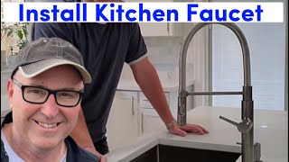 How to Install a Kitchen Faucet