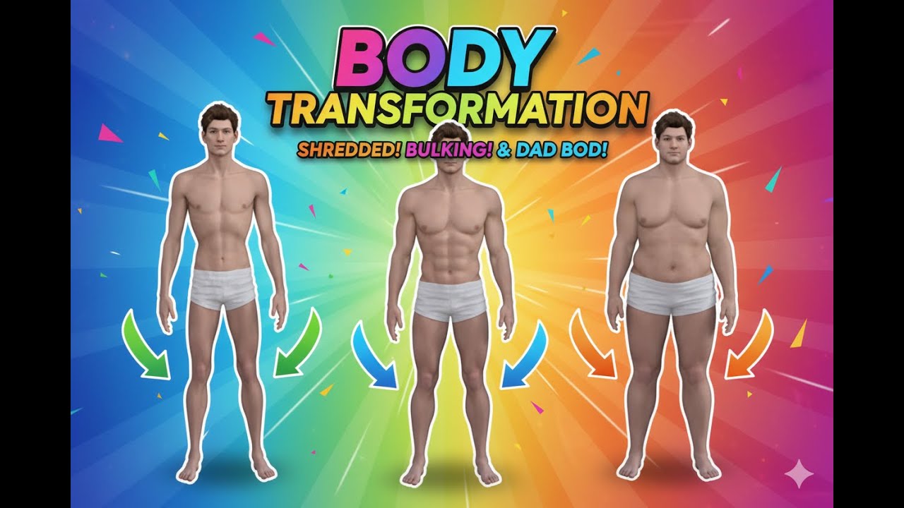 “3 Body Types Explained | Endomorph, Mesomorph, Ectomorph | Fitness Tips in English”