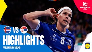 Iceland snatch a last minute draw! | Highlights | Men's EHF EURO 2024