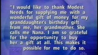 Modest Needs does The Today Show - 23 April 2002