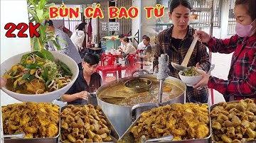 Xuất hiện quán bún cá bao tử cá 22k dành cho người lao động ăn bao no