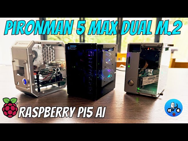 This Raspberry Pi 5 case has it all. Pironman 5 MAX - YouTube