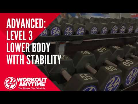Advanced Level Lower Body with Stability
