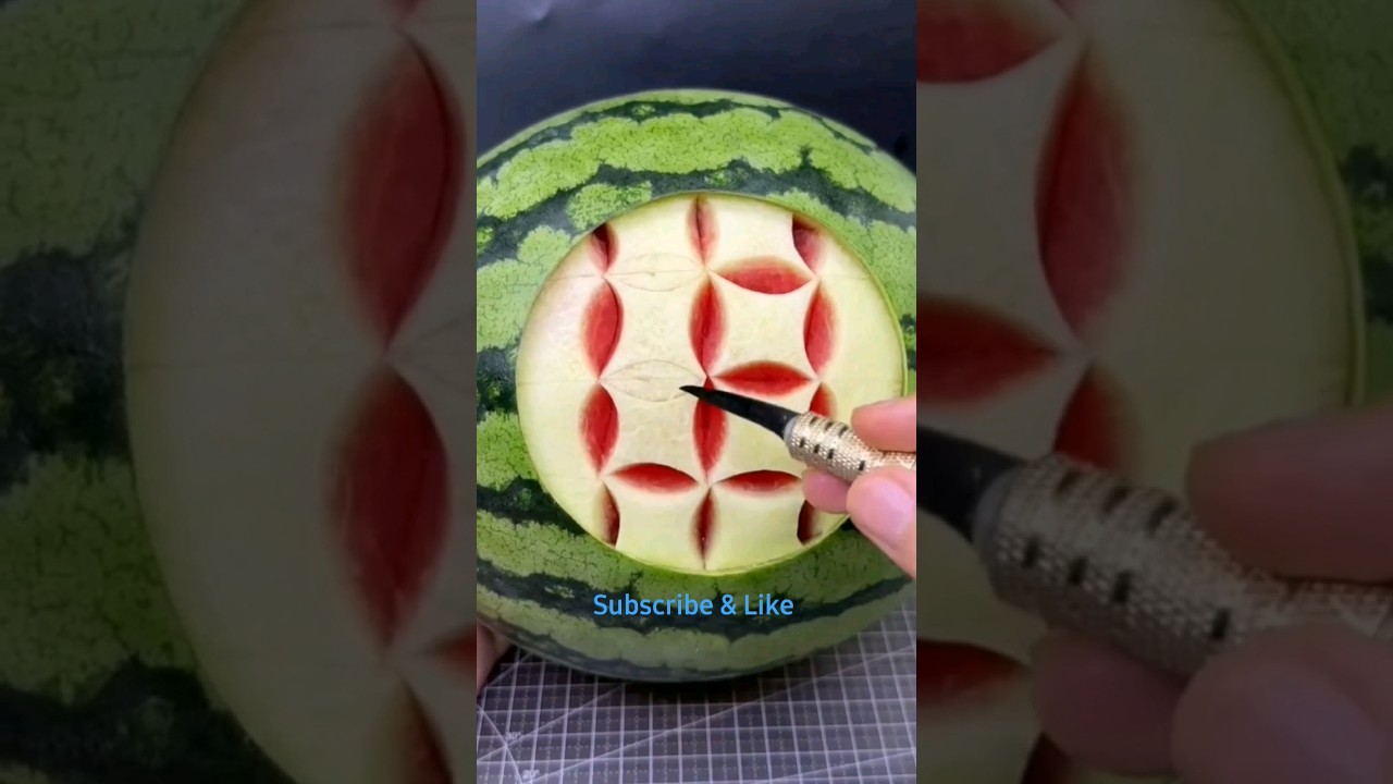 Cutting Skills, watermelon design, 