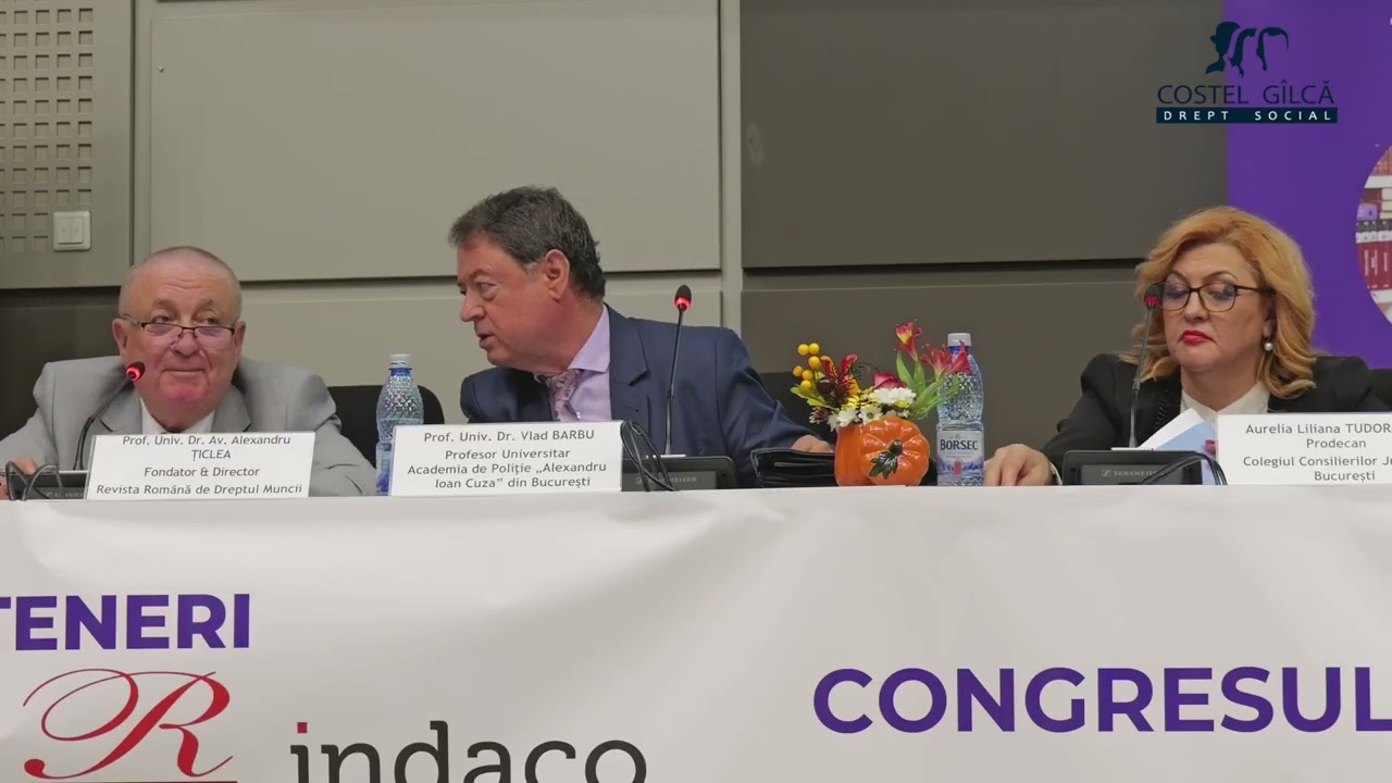 VLAD BARBU - „Aspecte privind cumulul de funcții”