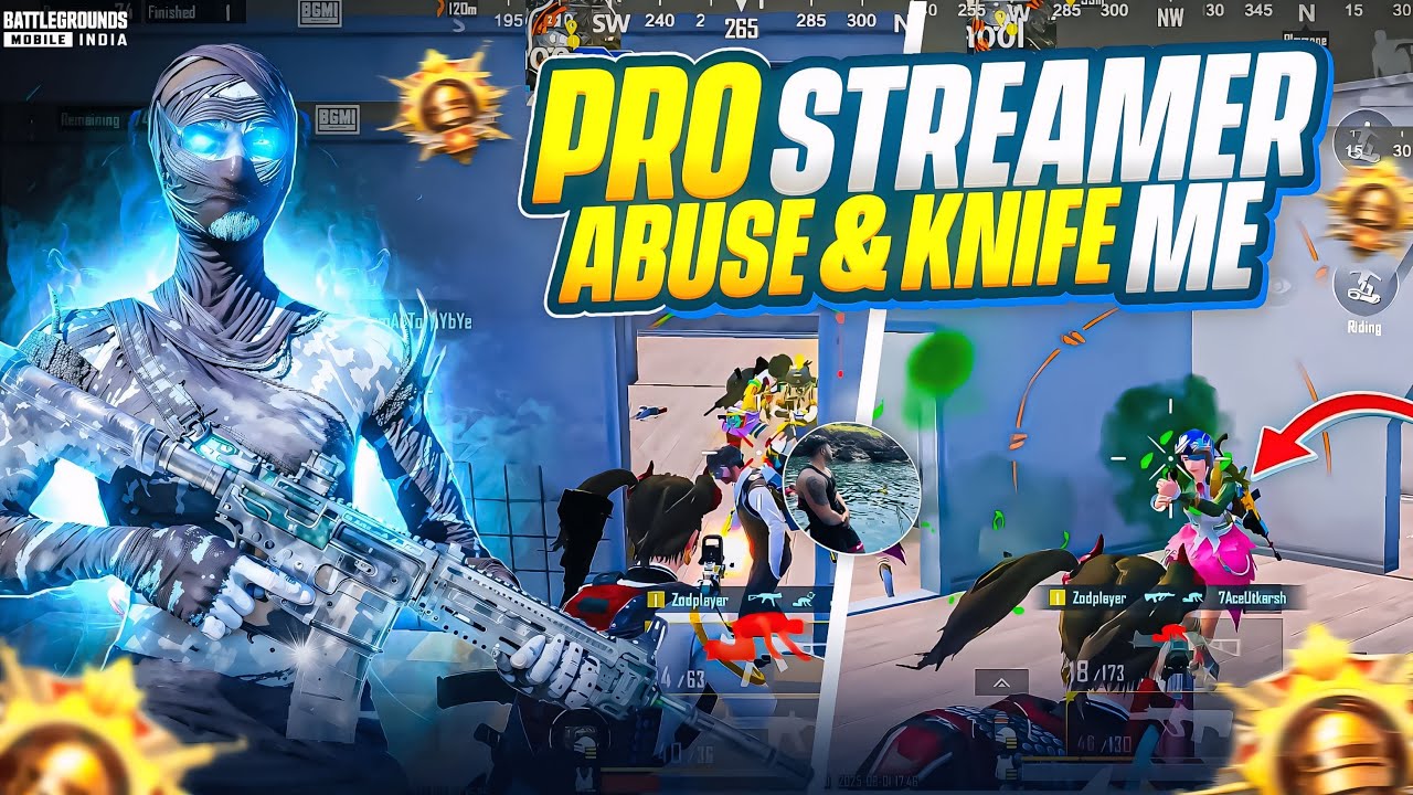 TOXIC Streamer killed Me 🔪🤬| Taking Revenge 1v4 Clutch Against Streamer In Conqueror lobby | BGMI | 