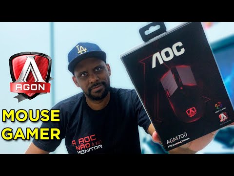 MOUSE GAMER AOC AGM700