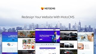 Redesign Your Website With MotoCMS Website Builder