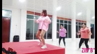 Jamila Weta remix cover #zumbadance #laguviral #simplechoreography