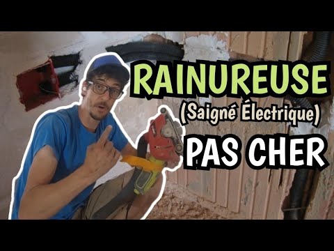 RAINUREUSE pour saignées électriques pas cher.