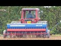 MASSEY FERGUSON 565 WITH RANSOMES NORDSTEN DRILL...