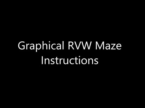 Graphical RVW Maze Instructions