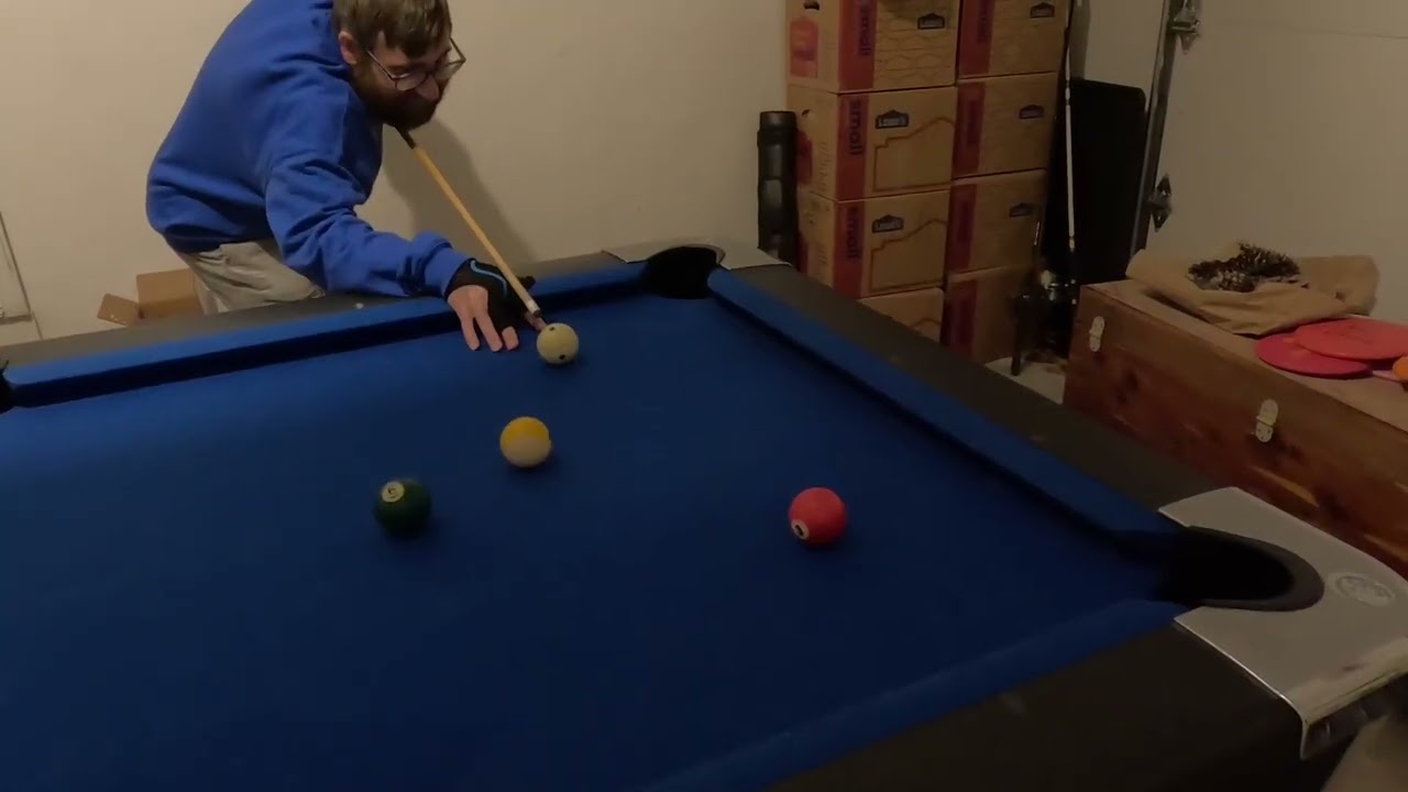 I won my NineBall match Against my stepdad and now I want to challenge @rug   best of 7 🎱 ball match