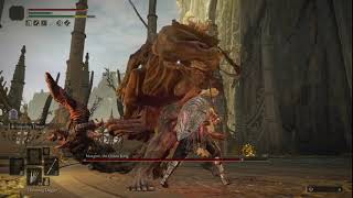 Elden Ring - Morgott, The Omen King No Damage | Bastard Sword (Impaling Thrust).