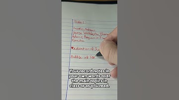 TRANSFORM Your Notes with the CORNELL METHOD!