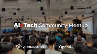 Information AIxTech Community Meetup with OpenAI News